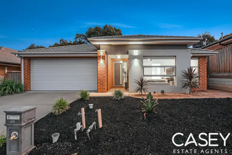 Main view of Homely house listing, 34 Royaloak Crescent, Cranbourne East VIC 3977