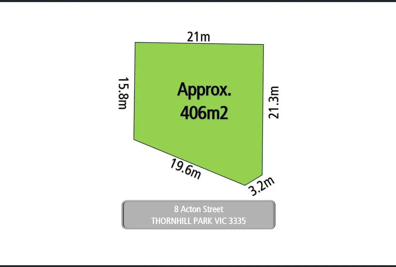 Main view of Homely land listing, 8 Acton Street, Thornhill Park VIC 3335