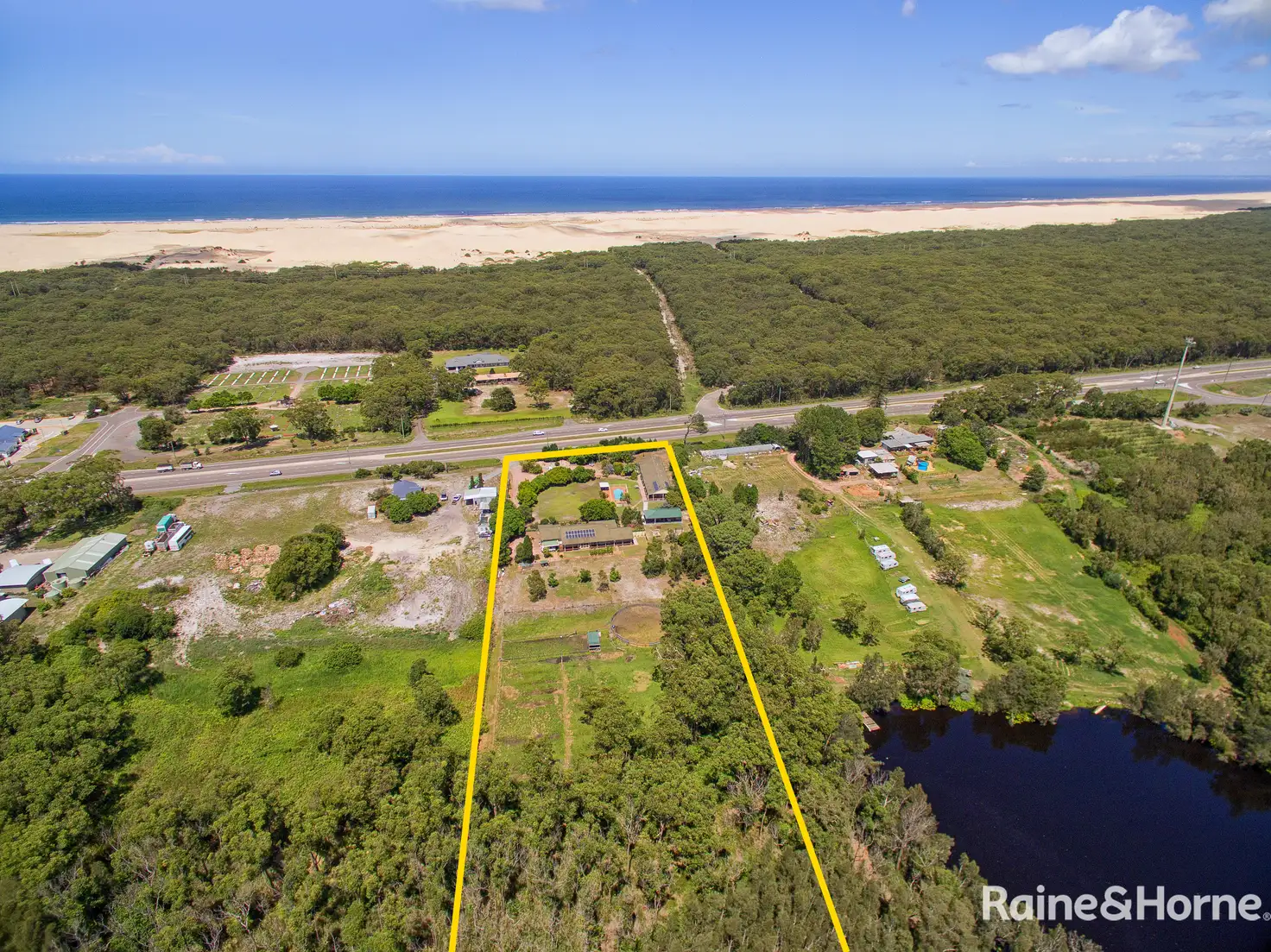 Main view of Homely house listing, 4105 Nelson Bay Road, Anna Bay NSW 2316
