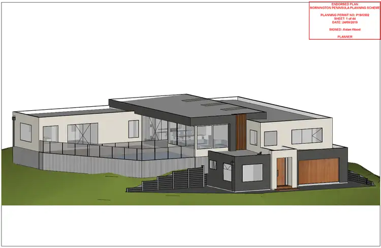 Third view of Homely land listing, 1 Vistaglen Court, Rye VIC 3941