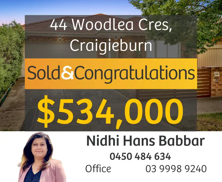 Main view of Homely house listing, 44 Woodlea Crescent, Craigieburn VIC 3064