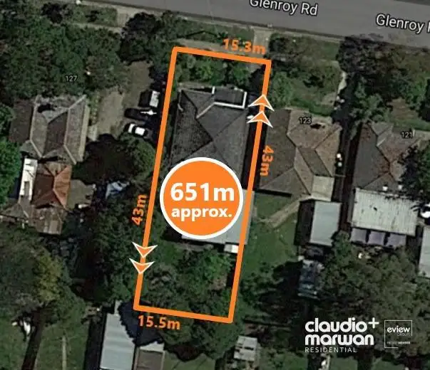 Second view of Homely house listing, 125 Glenroy Road, Glenroy VIC 3046