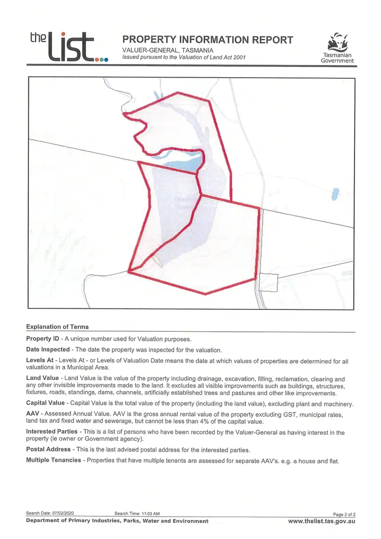 Seventh view of Homely land listing, Pawleena Road, Pawleena TAS 7172