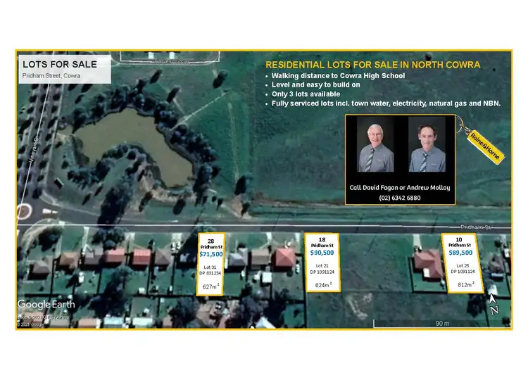 Second view of Homely land listing, 10 Pridham Street, Cowra NSW 2794