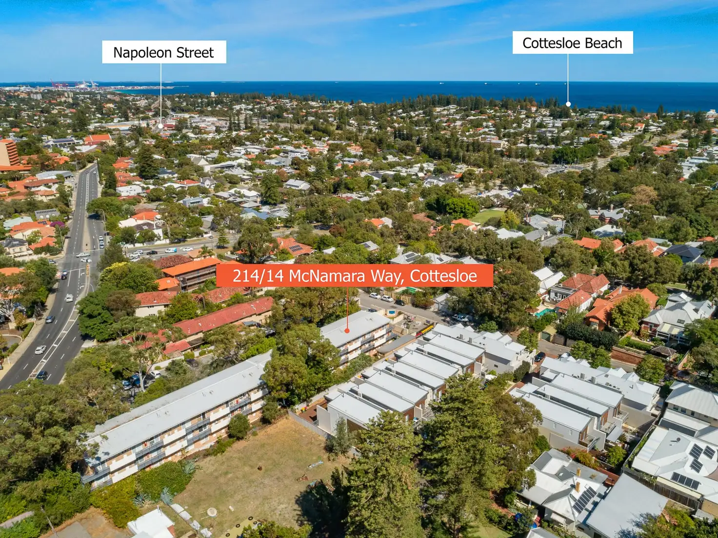Main view of Homely apartment listing, 214/14 McNamara Way, Cottesloe WA 6011