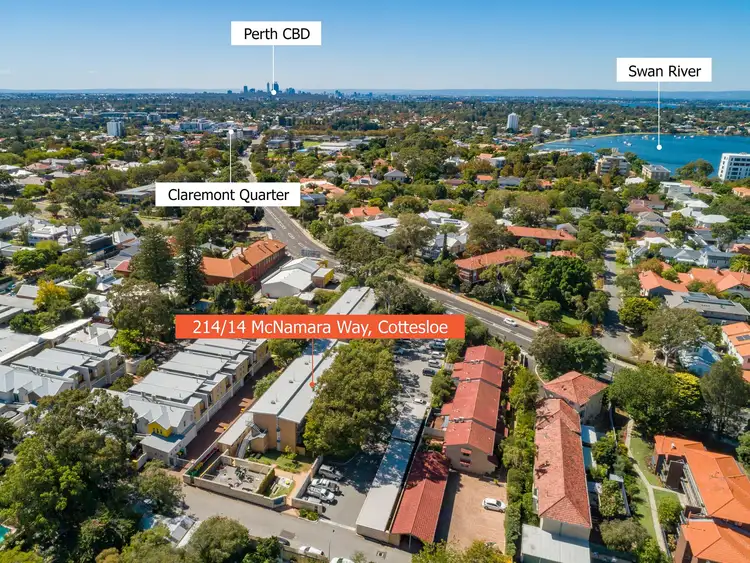 Second view of Homely apartment listing, 214/14 McNamara Way, Cottesloe WA 6011
