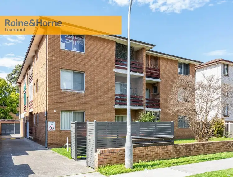 Main view of Homely unit listing, 1/6 Goulburn Street, Warwick Farm NSW 2170
