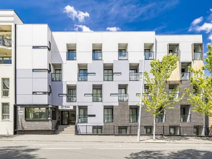 Main view of Homely studio listing, 406/188 Peel Street, North Melbourne VIC 3051