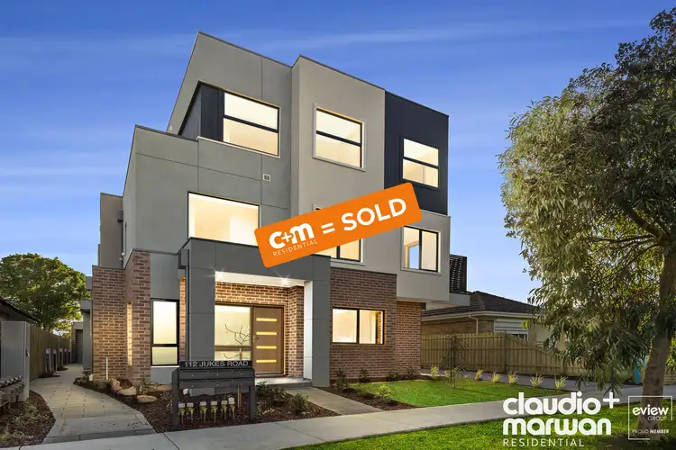 Main view of Homely townhouse listing, 1/112 Jukes Road, Fawkner VIC 3060