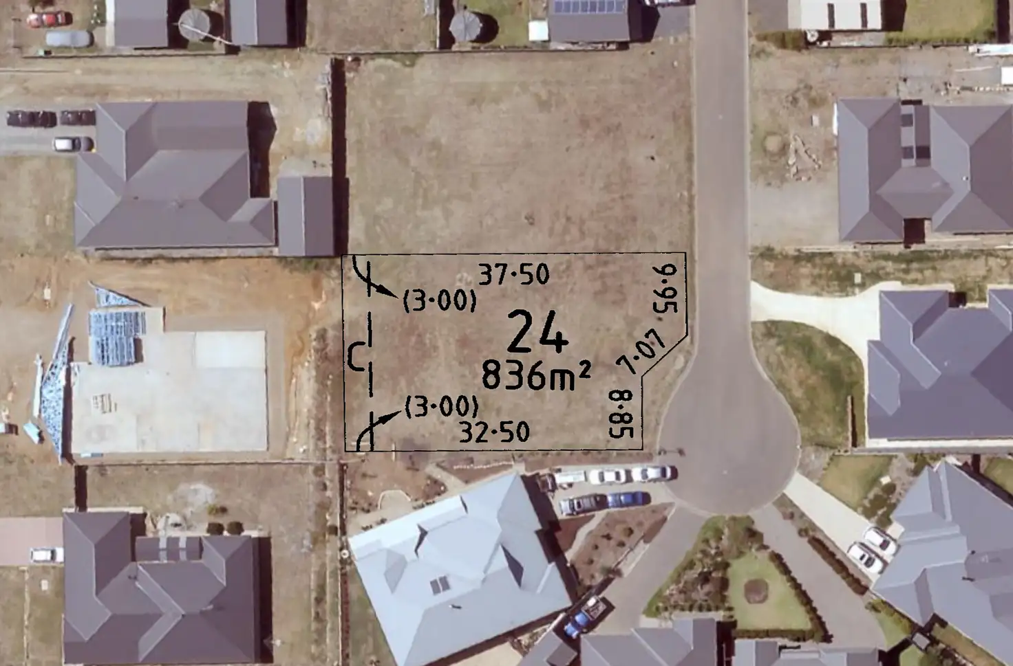 Main view of Homely land listing, LOT 24, 8 Peter Court, Charleston SA 5244