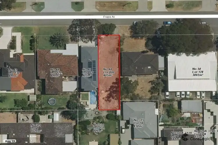 Second view of Homely land listing, 48 Frape Avenue, Yokine WA 6060