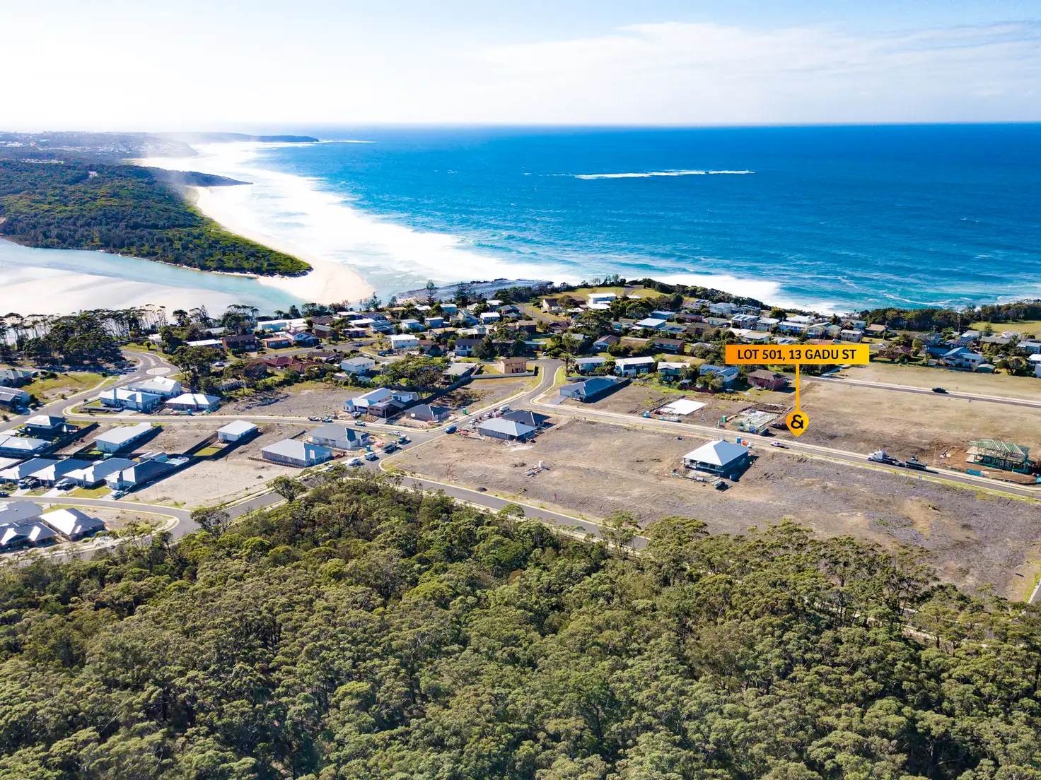 Main view of Homely land listing, Lot 501, 13 Gadu Street, Dolphin Point NSW 2539