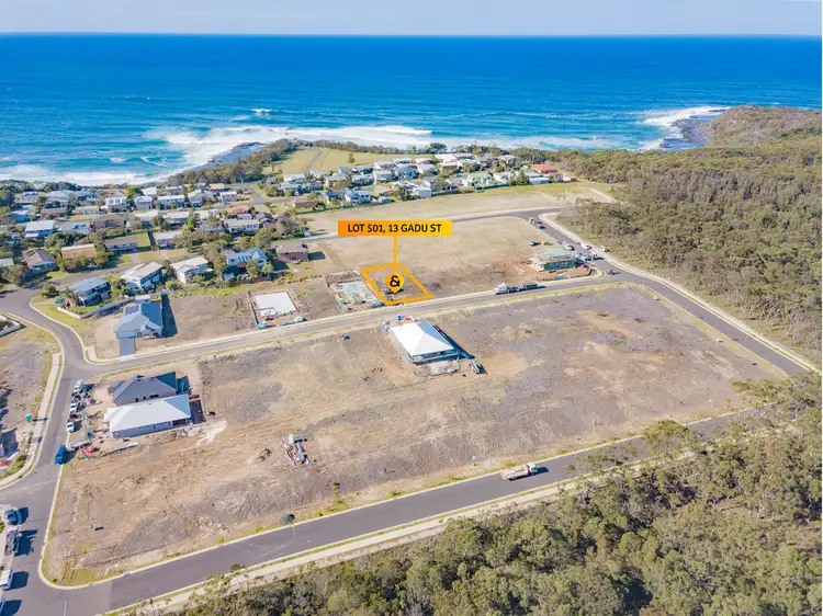 Second view of Homely land listing, Lot 501, 13 Gadu Street, Dolphin Point NSW 2539