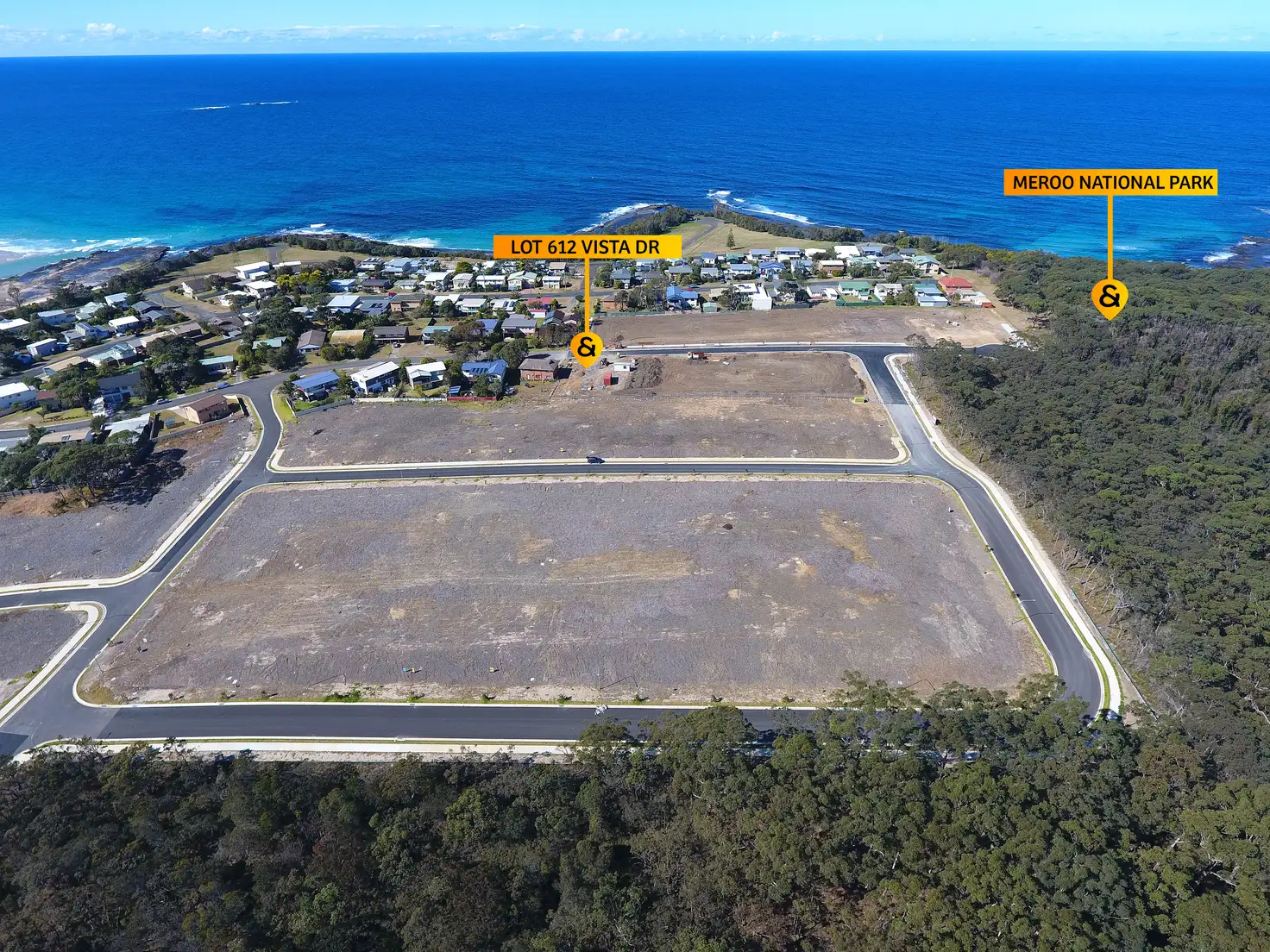 Main view of Homely land listing, Lot 612 Vista Drive, Dolphin Point NSW 2539