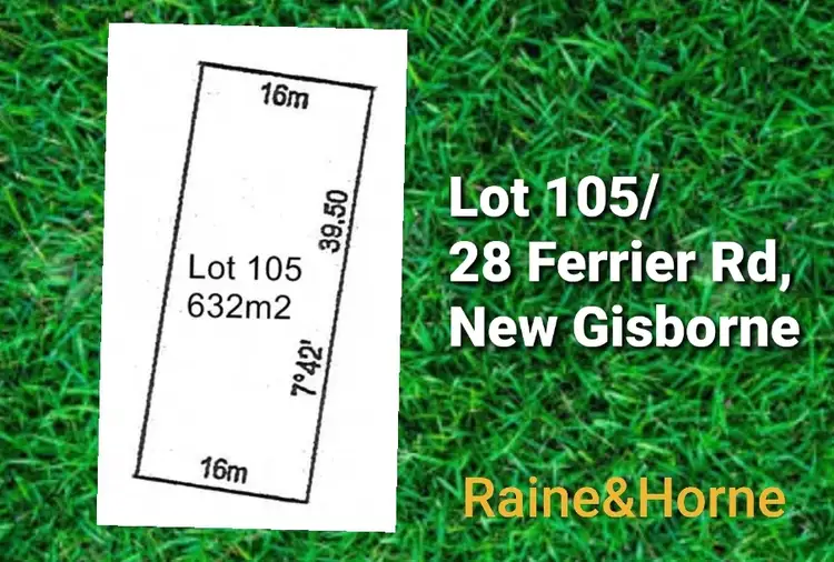 Main view of Homely land listing, LOT 105, 28 Ferrier Road, New Gisborne VIC 3438
