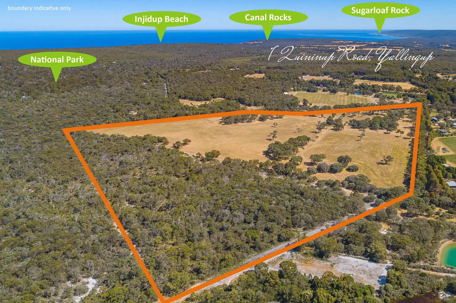 Main view of Homely land listing, Lot 1 Quininup Road, Yallingup WA 6282