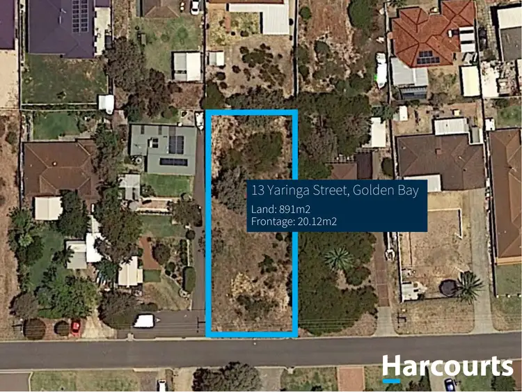 Third view of Homely land listing, 13 Yaringa Street, Golden Bay WA 6174