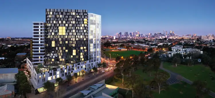 Main view of Homely apartment listing, 402/1 Ascot Vale Road, Flemington VIC 3031