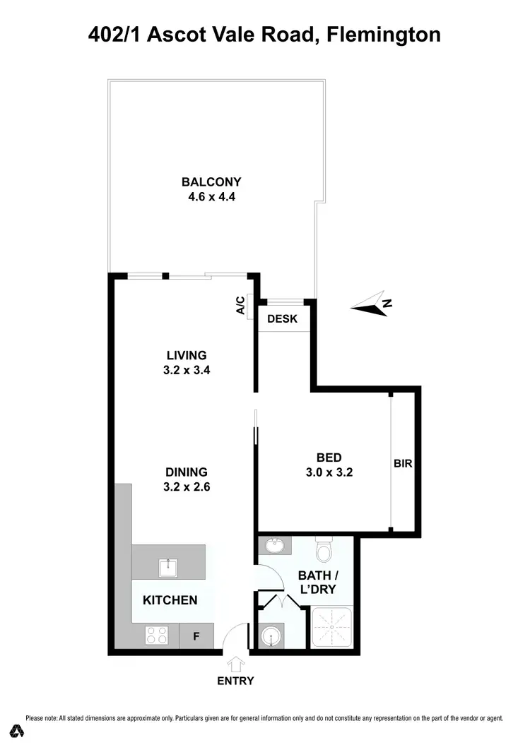 Seventh view of Homely apartment listing, 402/1 Ascot Vale Road, Flemington VIC 3031
