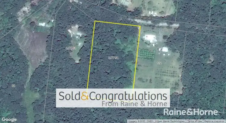 Main view of Homely land listing, 54 George Road, FOREST CREEK, Daintree QLD 4873