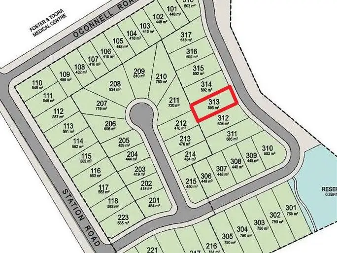 LOT 313, 101-129 Station Road, Foster VIC 3960