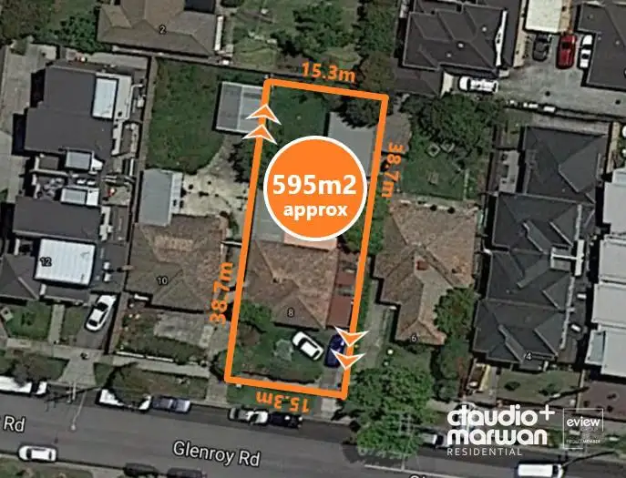 Main view of Homely house listing, 8 Glenroy Road, Glenroy VIC 3046
