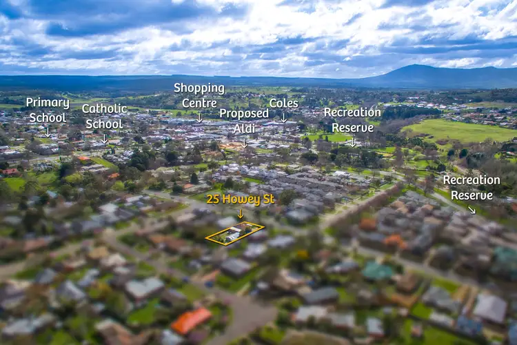Third view of Homely house listing, 25 Howey Street, Gisborne VIC 3437