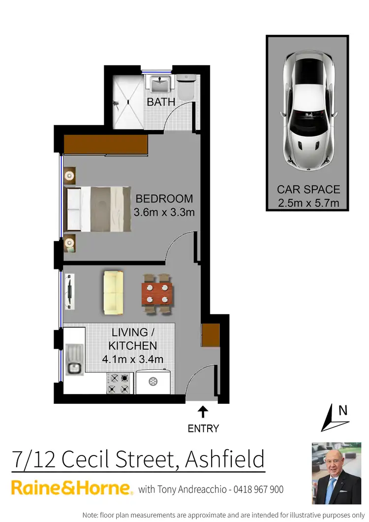 Fifth view of Homely unit listing, 7/12 Cecil Street, Ashfield NSW 2131