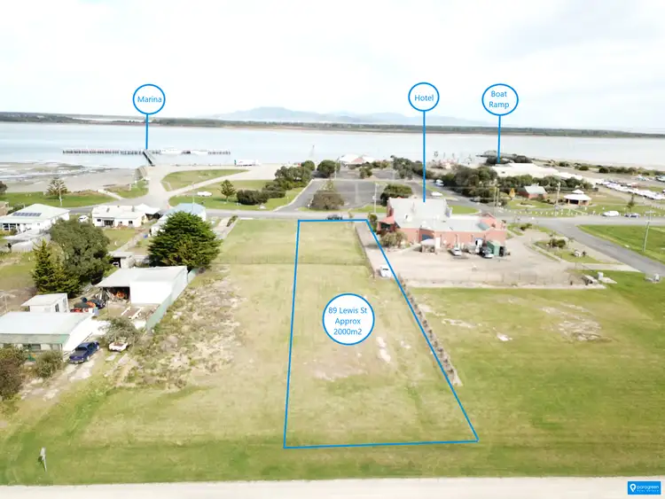 Main view of Homely land listing, 89 Lewis Street, Port Welshpool VIC 3965