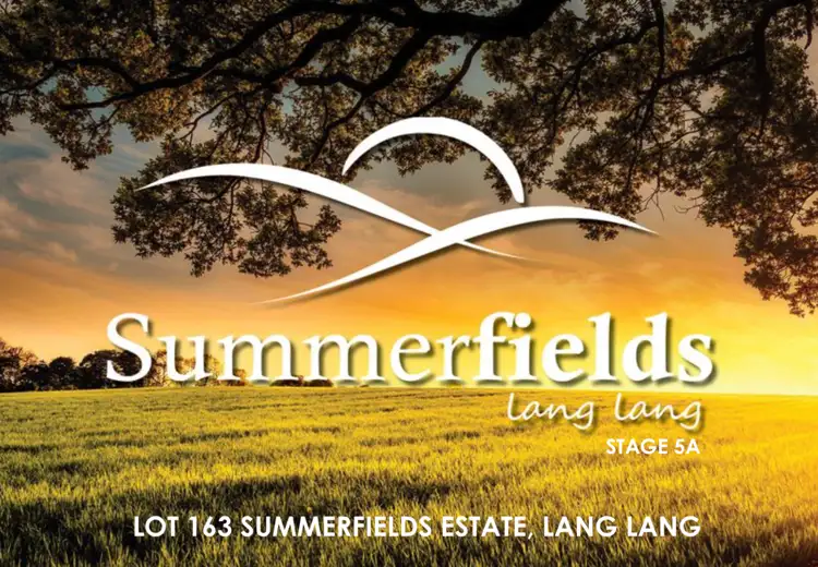 Lot 163 Summerfields Estate, Lang Lang VIC 3984