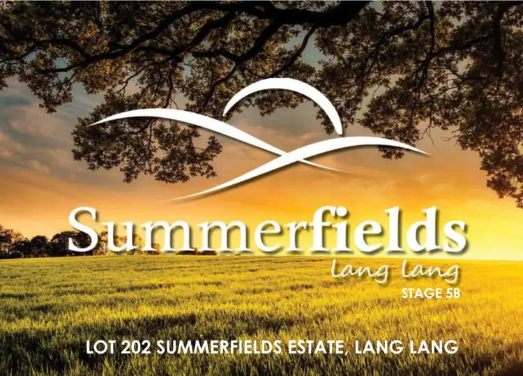 Lot 202 Summerfields Estate, Lang Lang VIC 3984
