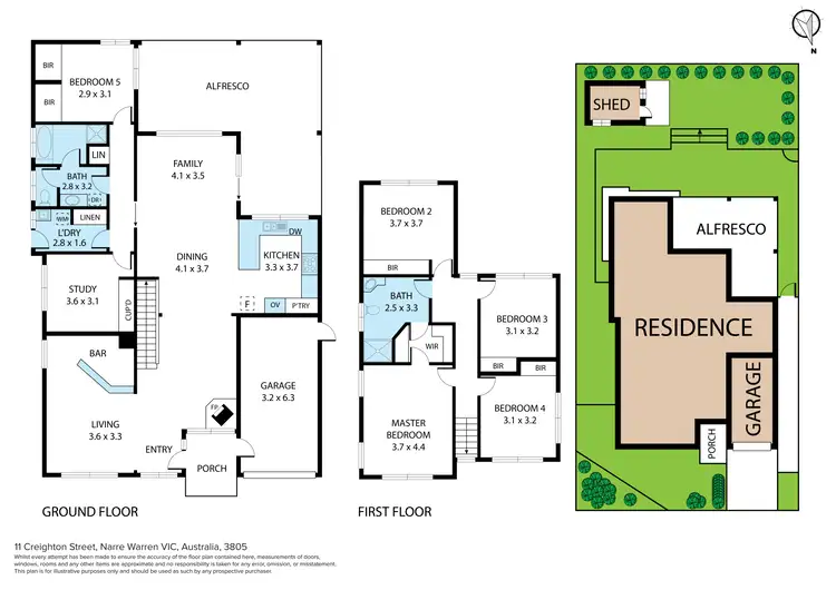 Second view of Homely house listing, 11 Creighton Street, Narre Warren VIC 3805