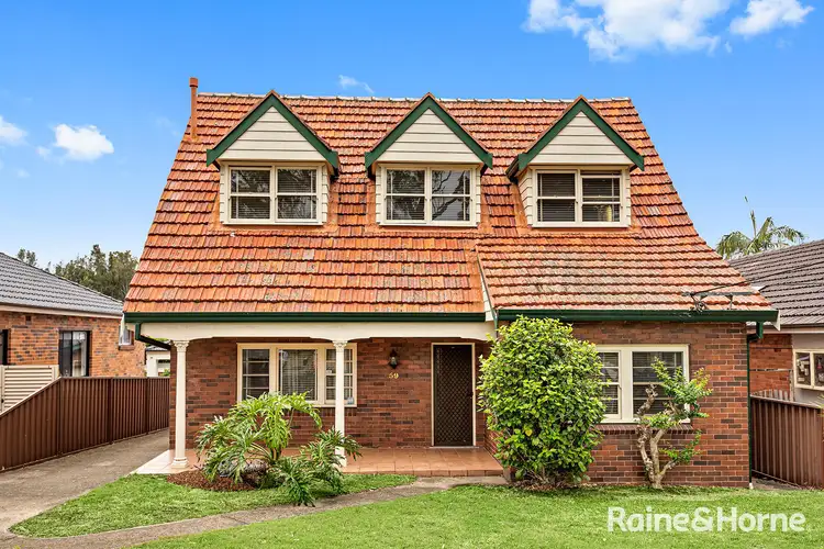 Main view of Homely house listing, 59 Harslett Crescent, Beverley Park NSW 2217