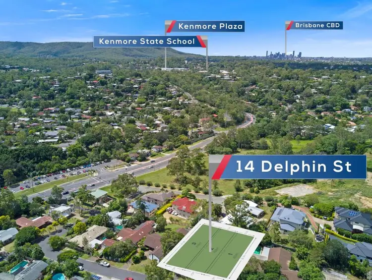 Second view of Homely land listing, LOT 2, 14 Delphin Street, Kenmore QLD 4069