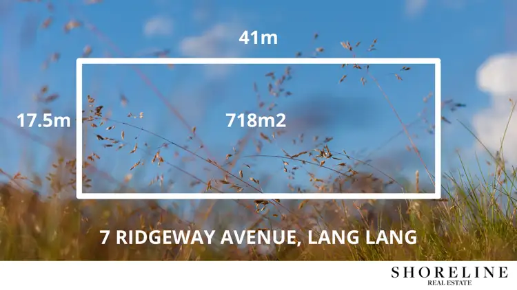 Second view of Homely land listing, 7 Ridgeway Avenue, Lang Lang VIC 3984