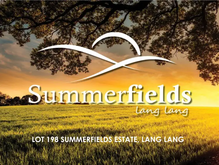 Lot 198 Summerfields Estate, Lang Lang VIC 3984