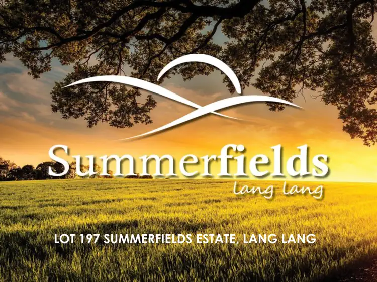 Lot 197 Summerfields Estate, Lang Lang VIC 3984