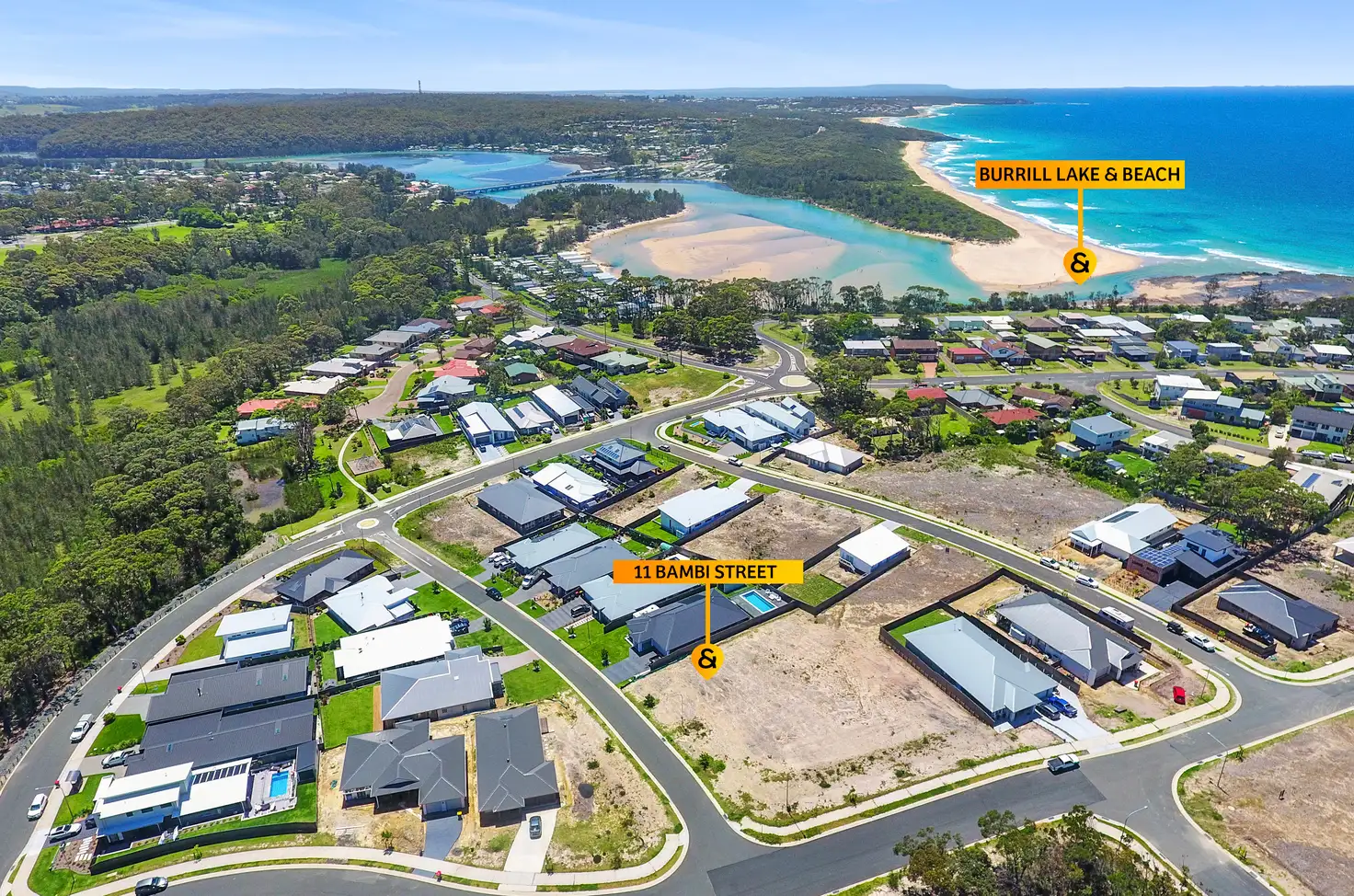 Main view of Homely land listing, 11 (Lot 205) Bambi Street, Dolphin Point NSW 2539