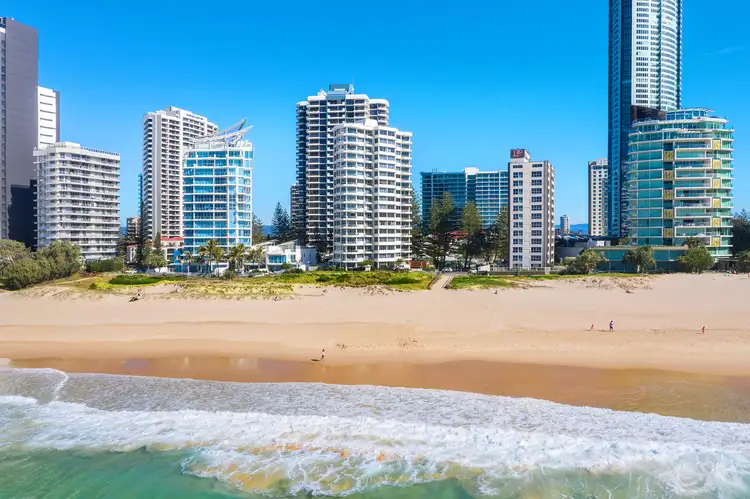 Main view of Homely unit listing, 8/25 Northcliffe Terrace, Surfers Paradise QLD 4217