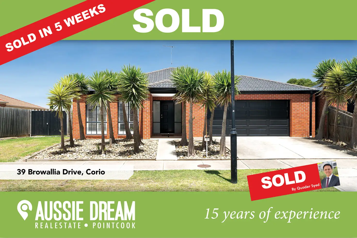 Main view of Homely house listing, 39 Browallia Drive, Corio VIC 3214