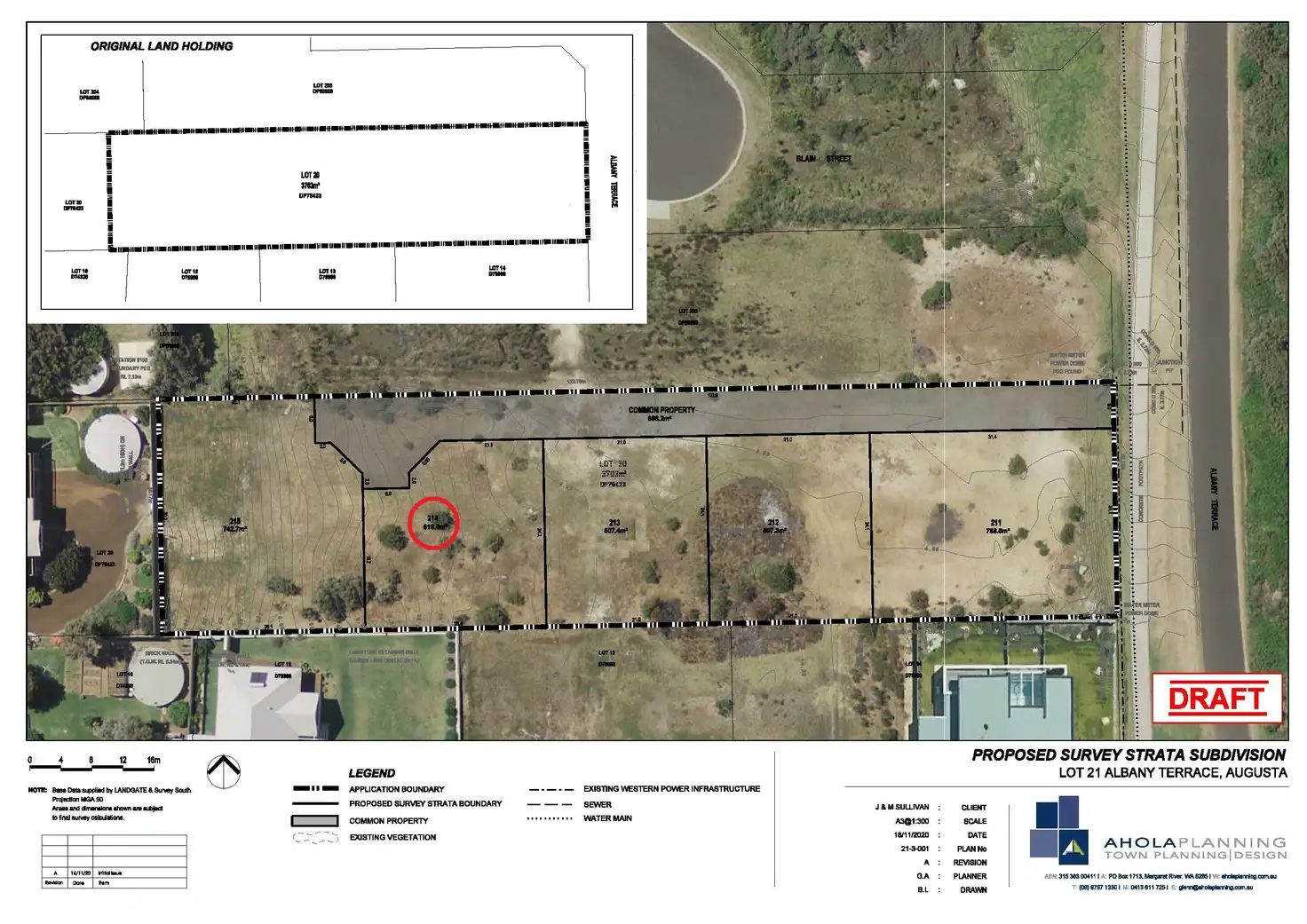 Main view of Homely land listing, LOT PL-214, 76 Albany Terrace, Augusta WA 6290