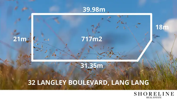 Second view of Homely land listing, 32 Langley Boulevard, Lang Lang VIC 3984