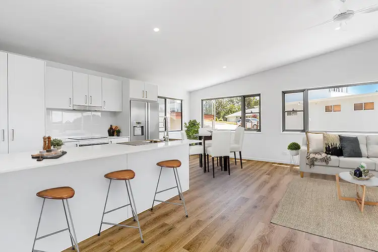 Main view of Homely semi-detached listing, 1/10 Whitton Court, Ocean Shores NSW 2483