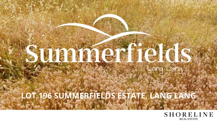 Lot 196 Summerfields Estate, Lang Lang VIC 3984