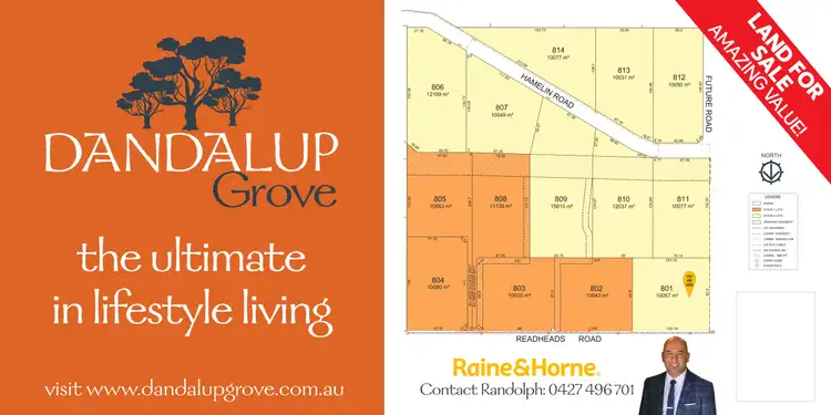Main view of Homely land listing, Lot 814 Hamelin Road, North Dandalup WA 6207