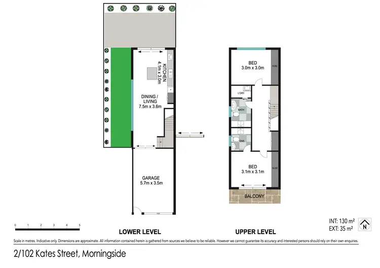 Fifth view of Homely house listing, 2/102 Kates Street, Morningside QLD 4170