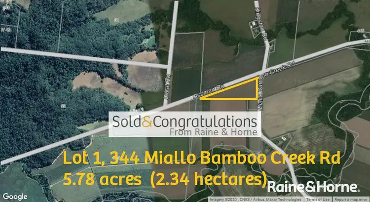 Main view of Homely land listing, LOT 1, 334 Miallo Bamboo Creek Road, Whyanbeel QLD 4873