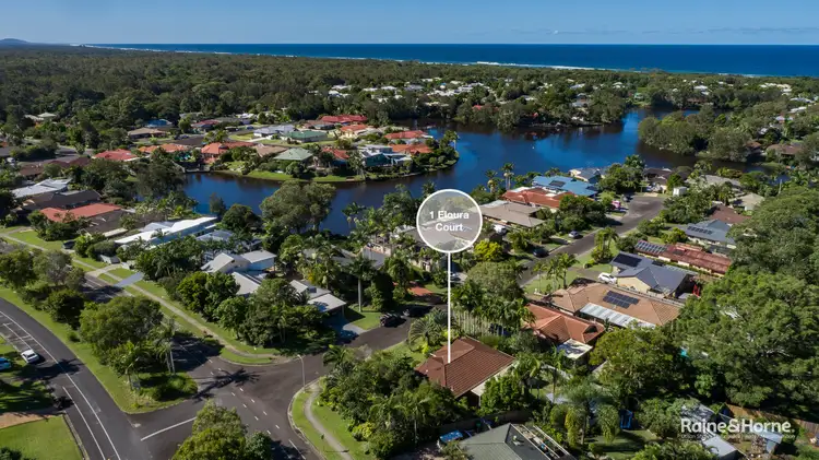 Main view of Homely house listing, 1 Eloura Court, Ocean Shores NSW 2483
