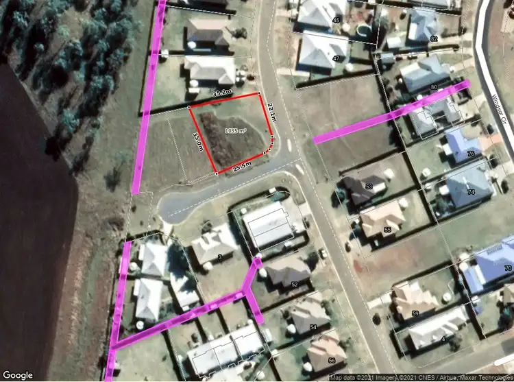 Third view of Homely land listing, 48 Buckingham, Kingaroy QLD 4610