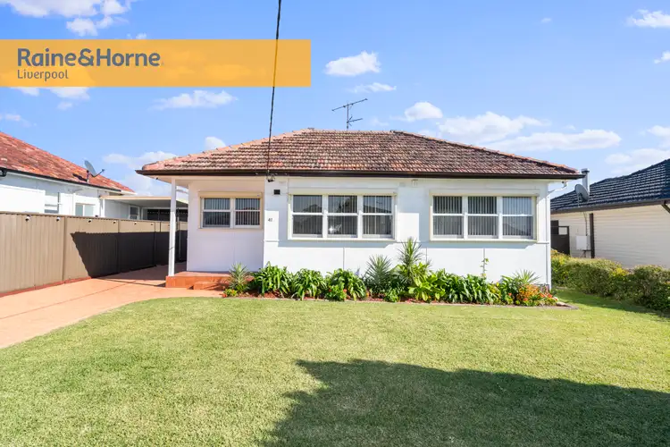 Main view of Homely house listing, 41 Dunbier Ave, Lurnea NSW 2170